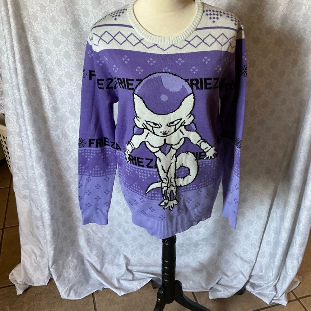 Purple Dragon Ball Z Frieza Sweater
